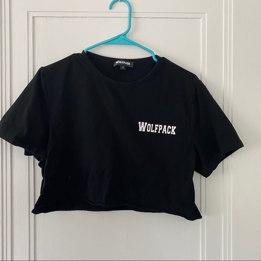 Wolfpack crop top